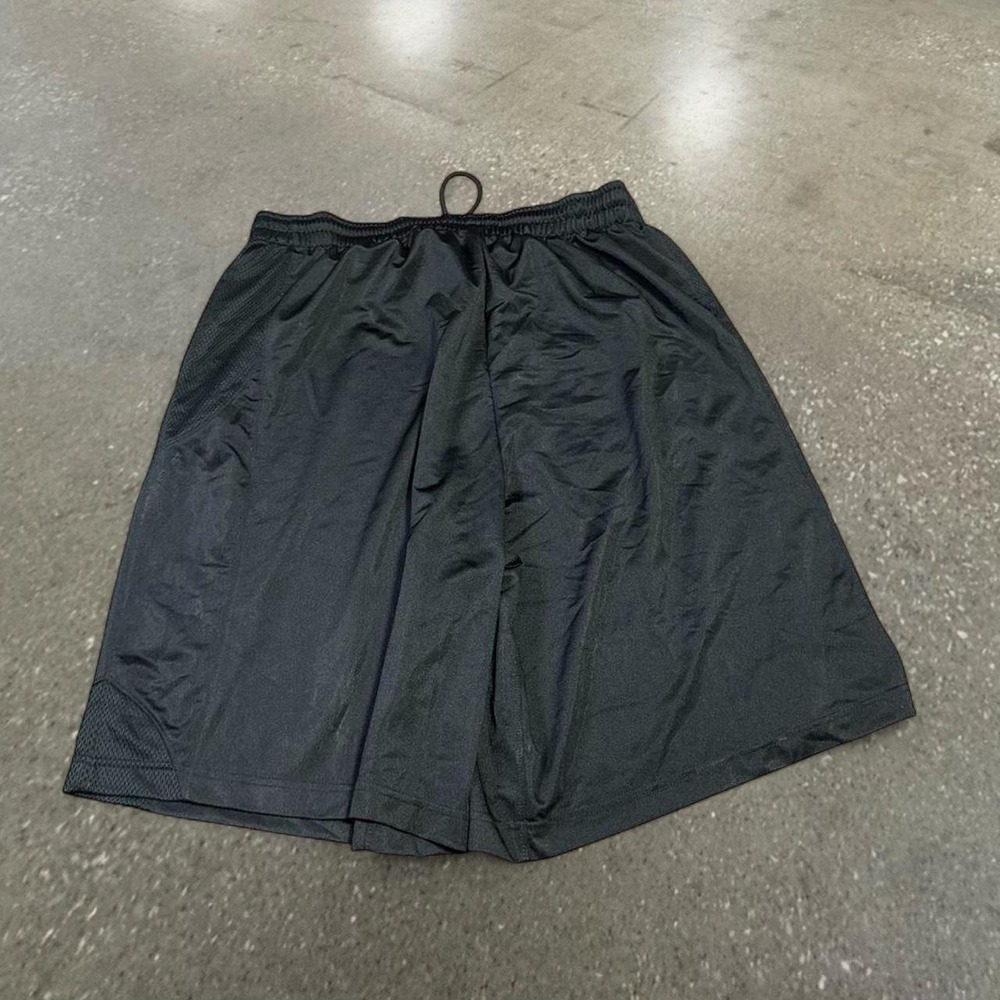 Jordan Black Baggy Basketball Shorts Mens 3XL Y2K Mesh Athletic Loose Fit
